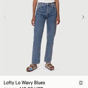 Nudie Jeans Blue Straight Leg Jeans